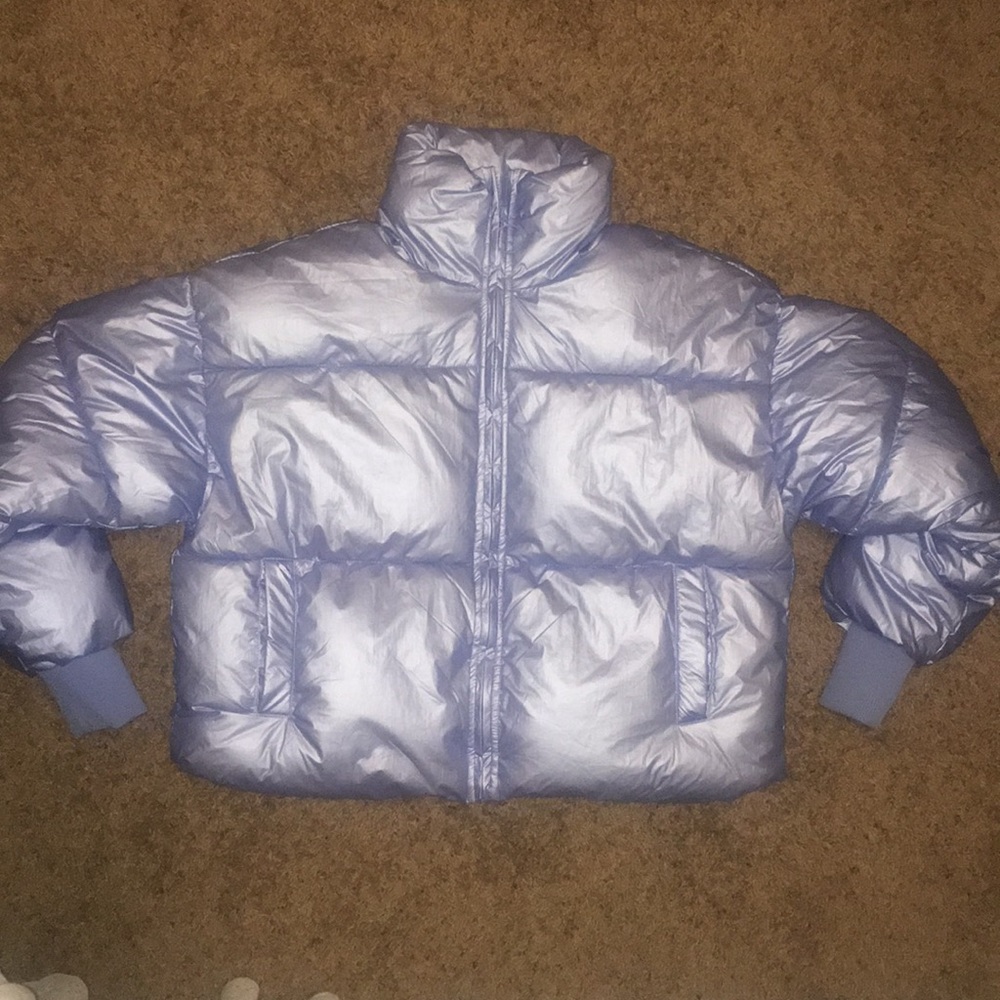 Metallic Puffy Jacket